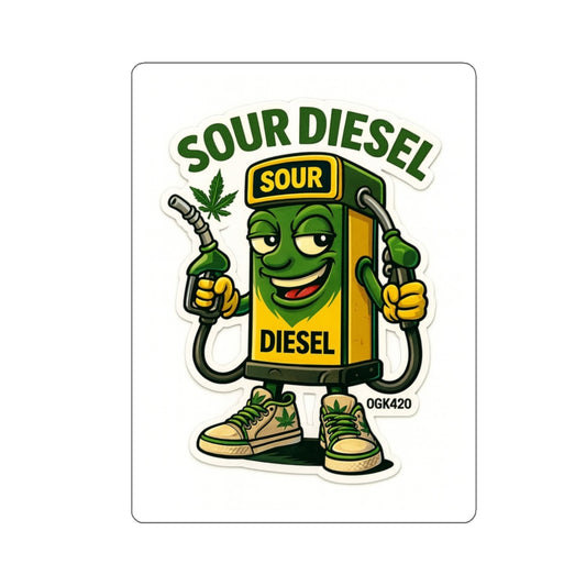 Sour Diesel – OGKmart420 Vinyl Die-Cut Sticker