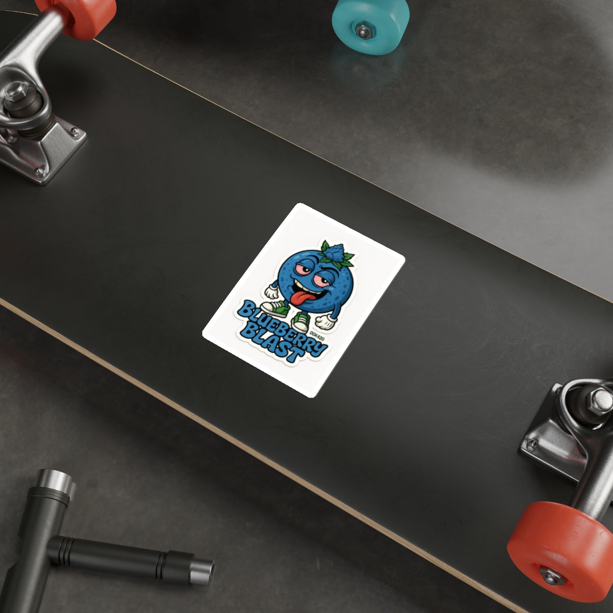 OGK420 Blueberry Blast — Premium Die-Cut Vinyl Sticker (4×4")