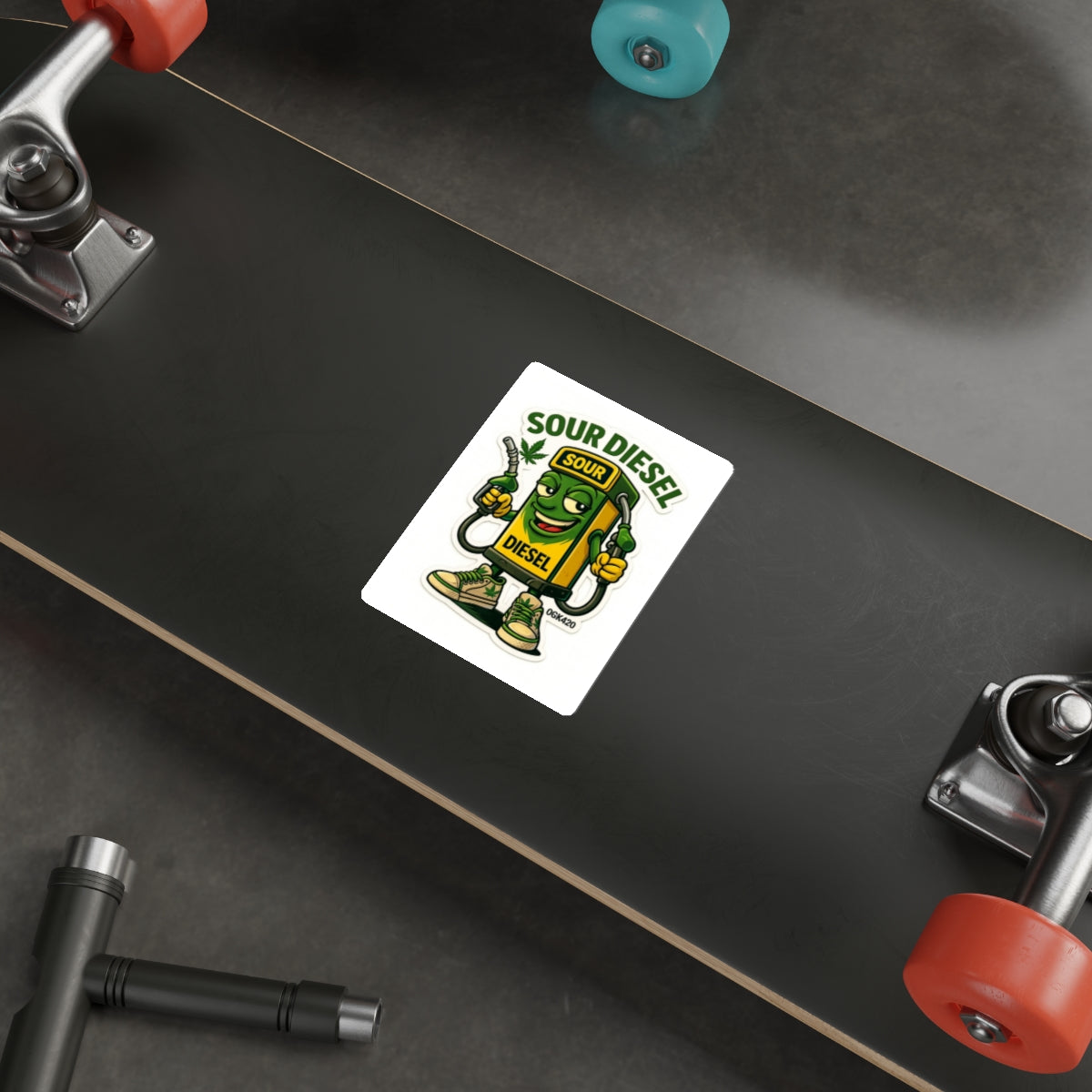 Sour Diesel – OGKmart420 Vinyl Die-Cut Sticker